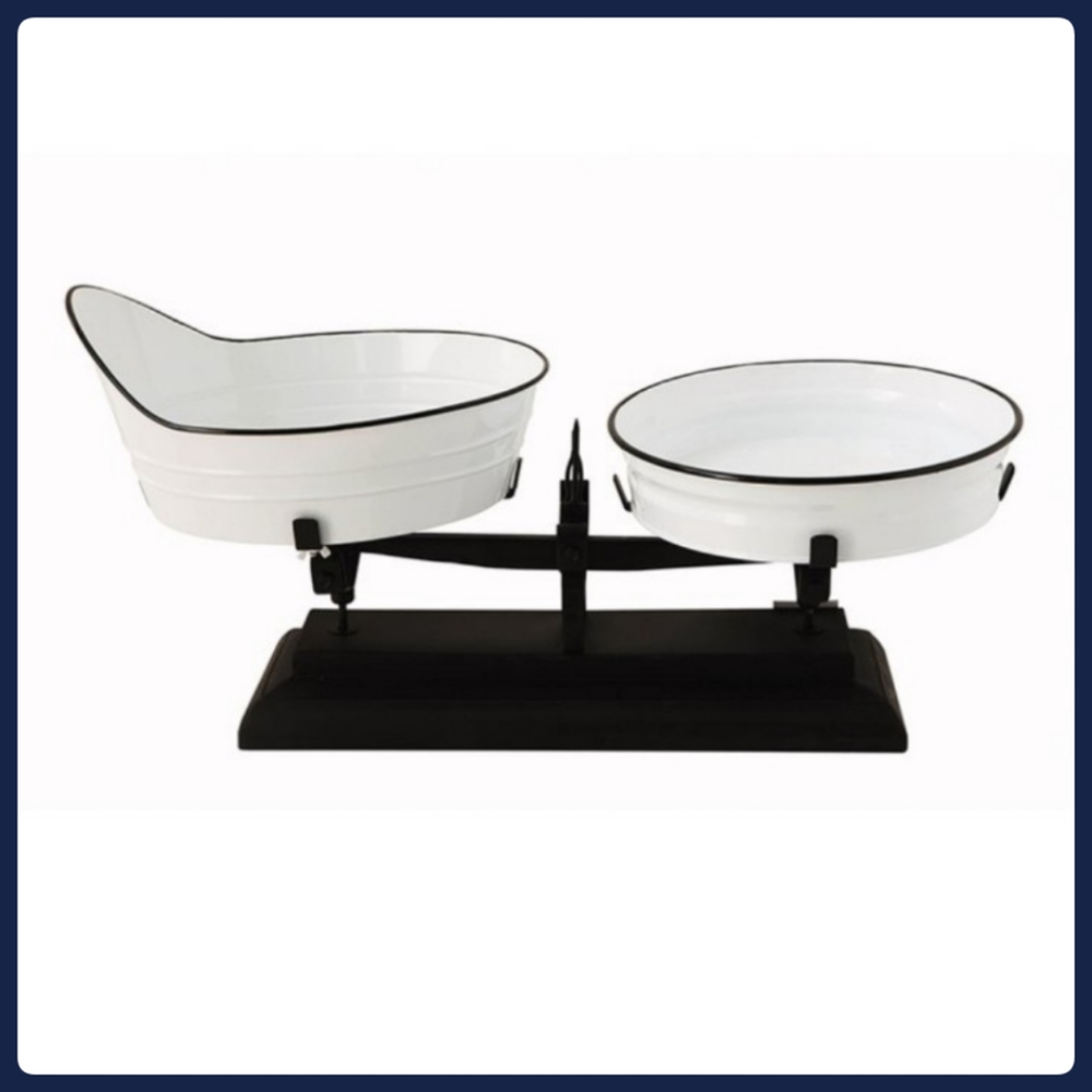 Vintage Inspired Decorative Scale